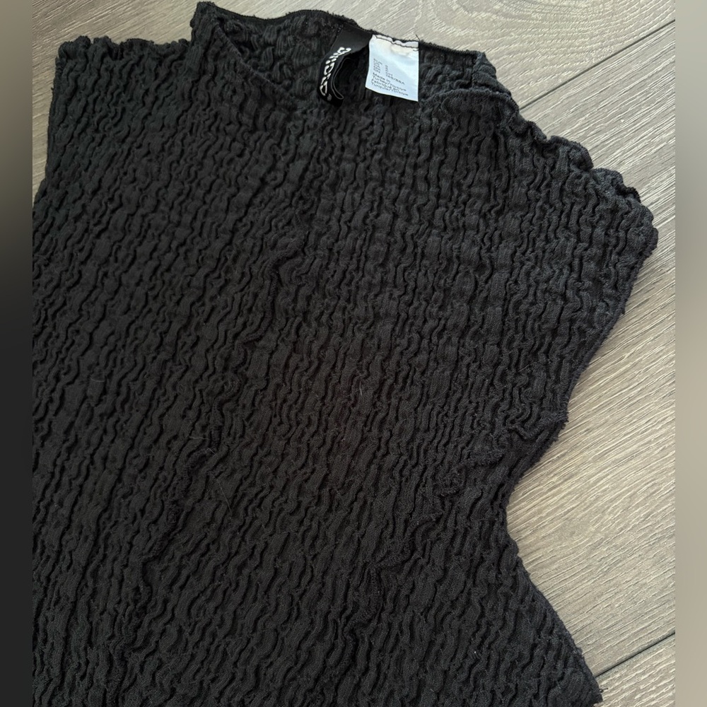 💜Crinkle Mockneck